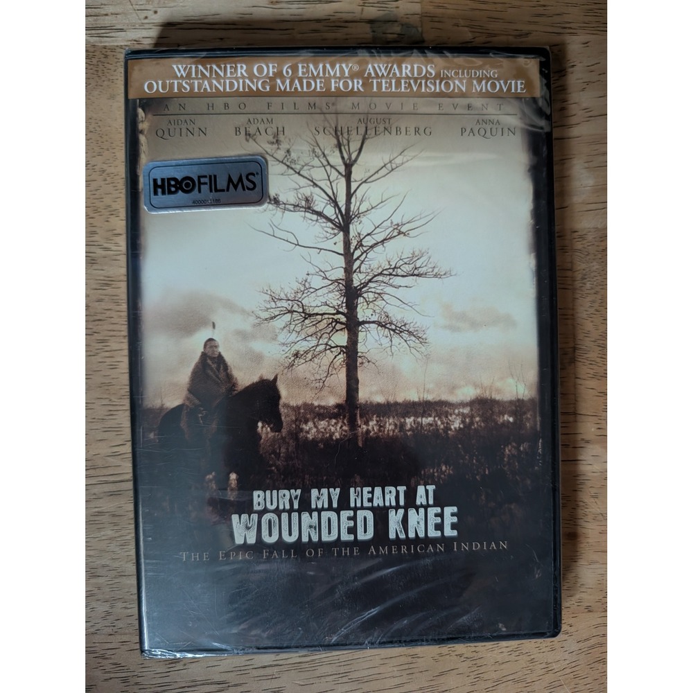 Bury My Heart at Wounded Knee DVD 2011 HBO Films Aidan Quinn Anna Paquin New